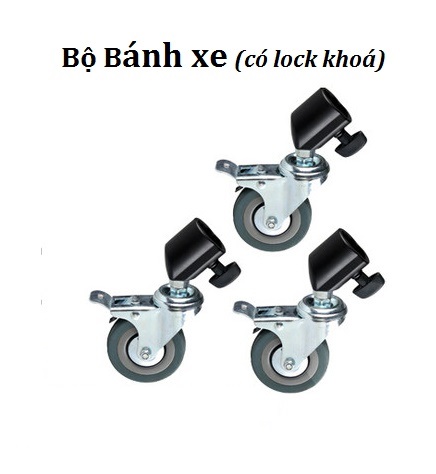  Bánh Xe Chân Đèn PT22 Bánh Xe Lăn Chân Đèn Caster Wheel